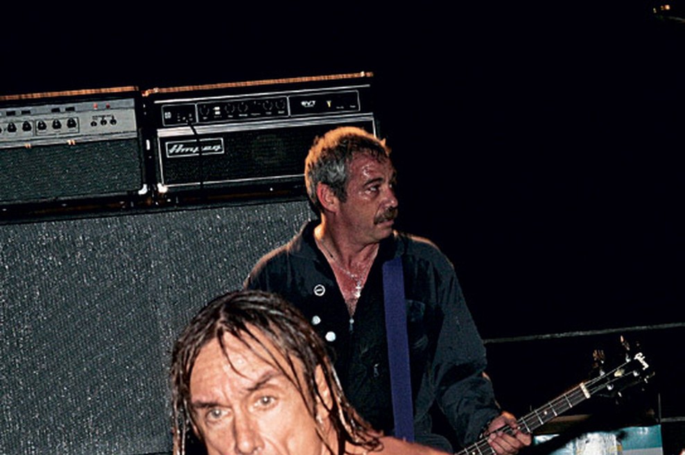Iggy Pop v Ljubljani (foto: Goran Antlej)
