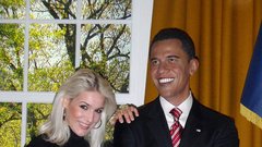 Špela in predsednik Obama sta postala prava prijatelja.