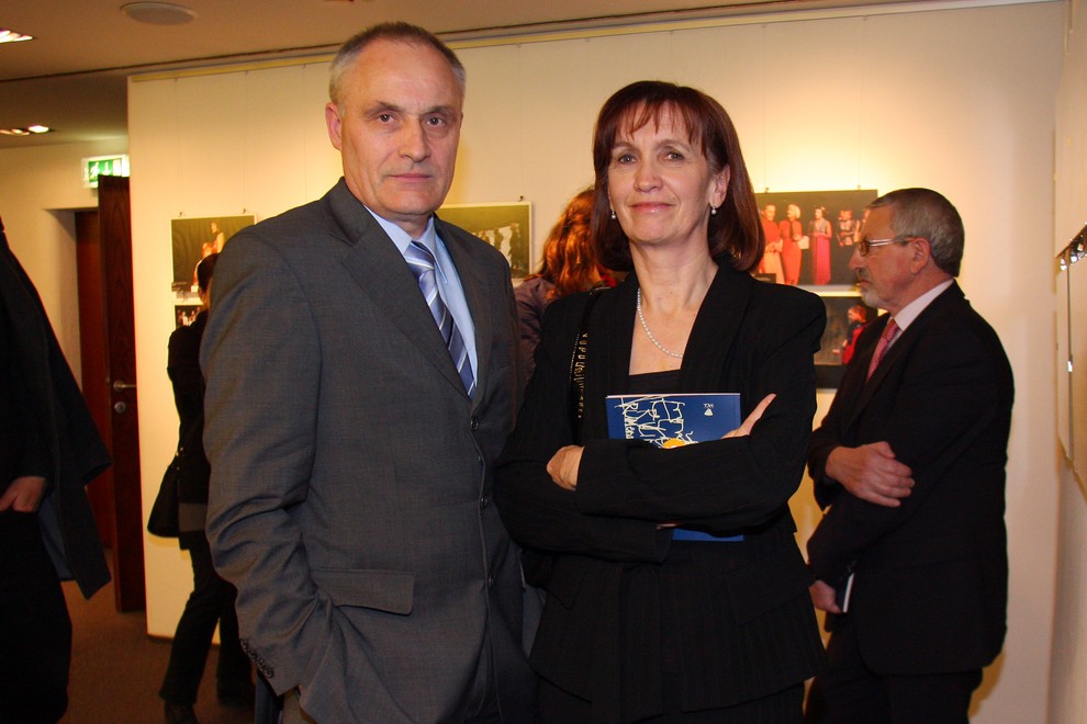 Generalna državna tožilka Barbara Brezigar in njen mož Bogoslav Brezigar.