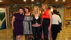 Nuška Drašček, Lidia Pavlin, Špela Močnik in Marjeta Kirn Kljajič.