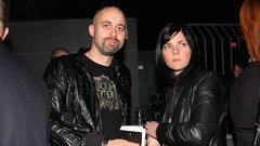 Fotograf Aleš Bravničar in modna oblikovalka Mateja Glavnik.