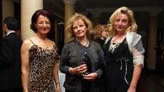 Prof. Dr. Verica Trstenjak, Tatjana Bensa in dr. Evita Leskovšek.