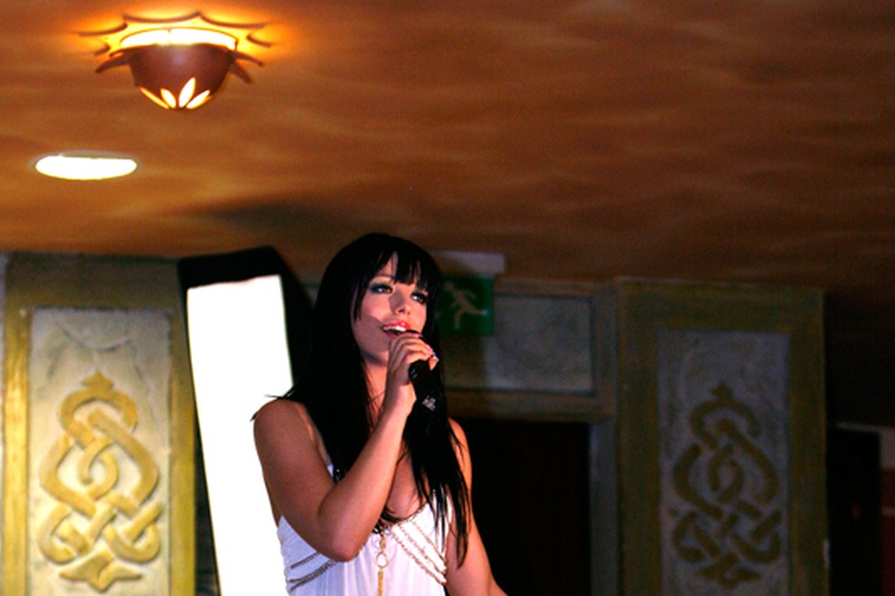 Sabina Mali je navdušila s pevskim nastopom.