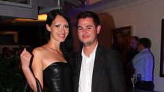 Playboyevo dekle leta 2009 Sanela Vukalić je prišla v družbi fanta.
