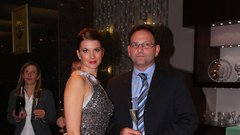 Petra Kovič in Aleš Kumperščak. 2