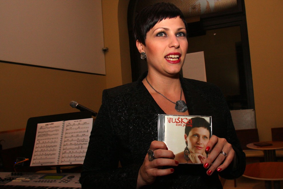 redstavitev novega CD Nuške Drašček: Svet je tvoj 2