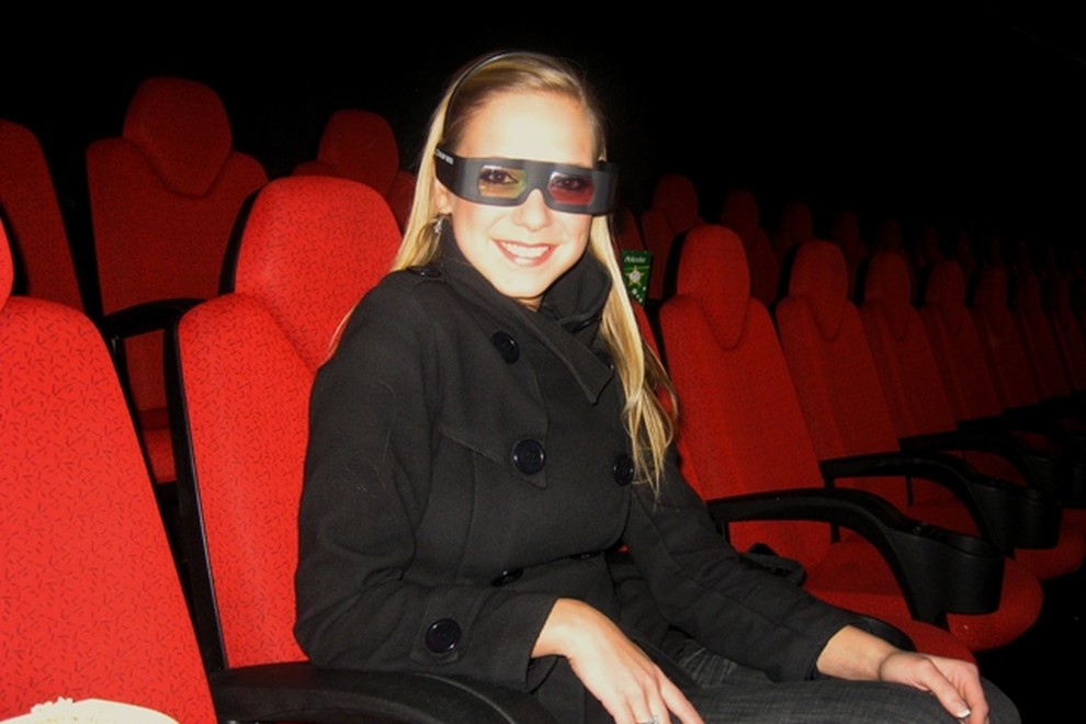 Maja Jamnik je prvič gledala film v 3D tehniki.