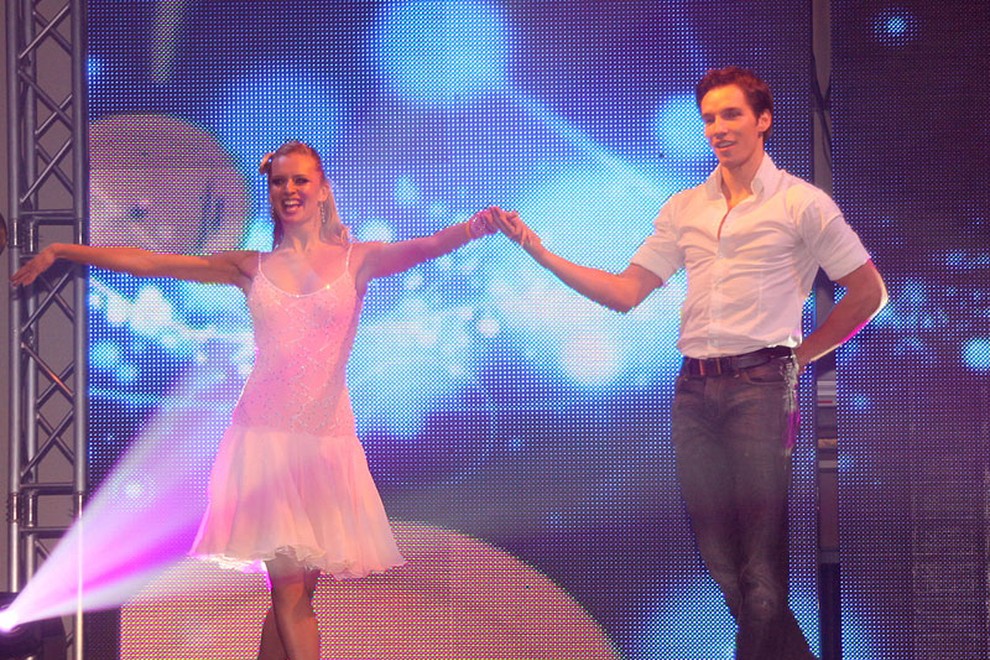 Peter Klinc in Nadiya Bychkova sta zaplesala vsem poznani Dirty dancing.