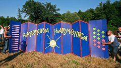Pri spotu za festival Panonika Harmonika je sodeloval tudi Primož Kozmus