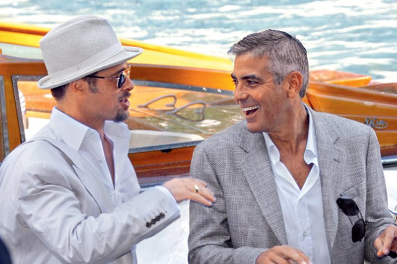 Brad Pitt in Georg Clooney (foto: Red Dot)