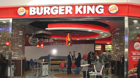 Burger King v ljubljanskem Cityparku