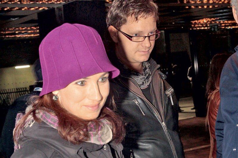 Sabina in Jurij Zrnec (foto: Goran Antley)