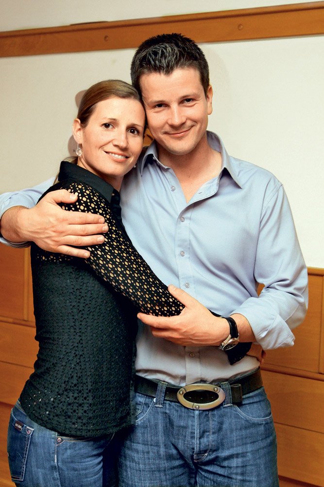 Lara in Boštjan Romih (foto: Sašo Radej)