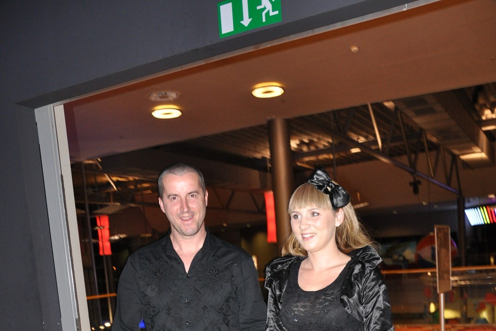 Prišel je tudi DJ Sylvain s svojo ženo Tamaro, oba pa skrbita za program DJ Sami & Sanja G Live.