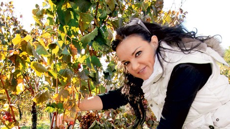 Alenka Gotar: Postala je vinska botra