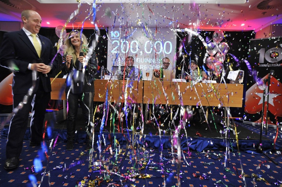 PokerStars slavi Guinnessov rekord (foto: PokerStars)