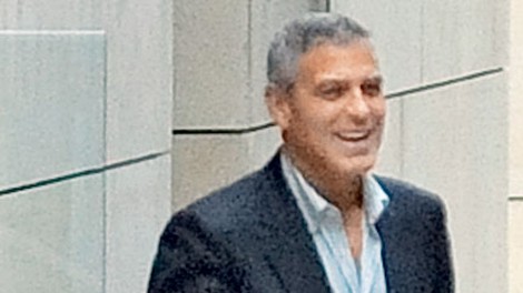 George Clooney: Čevlje si je mazal z mesnimi kroglicami