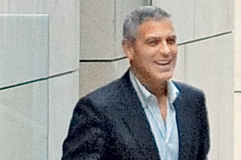 George Clooney si je čevlje mazal z mesnimi kroglicami (foto: Profimedia.si)