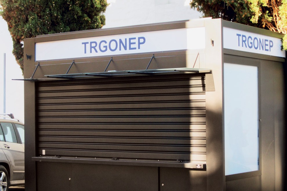 Podjetje Rajka Hrvatiča Trgonep lične prodajne kioske že postavlja na elitne lokacije po Kopru in njegovi bližnji okolici.