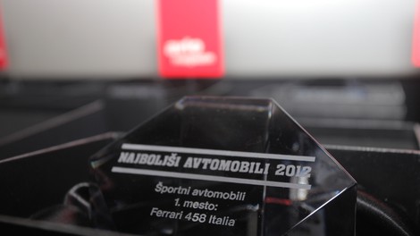 Audi 'odnesel' kar štiri nagrade v akciji Najboljši avtomobili 2012
