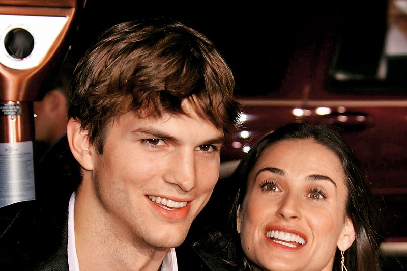 Ashton Kutcher in Demi Moore (foto: Profimedia)