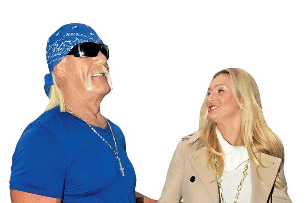 Hulk Hogan & Jennifer (foto: Profimedia.si)