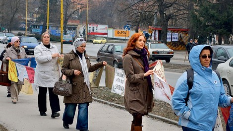 Majca Mavec: Pridružila se je protestom