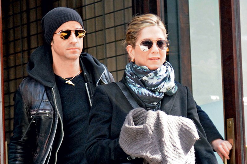 Justin Theroux in Jennifer Aniston (foto: Profimedia.si)