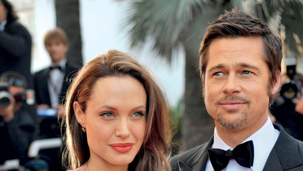 Angelina Jolie in Brad Pitt (foto: Profimedia.si)