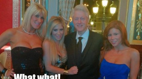Bill Clinton: Družil se je s porno zvezdnicami