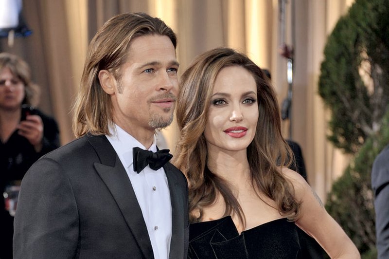 Brad Pitt in Angelina Jolie (foto: Profimedia.si)