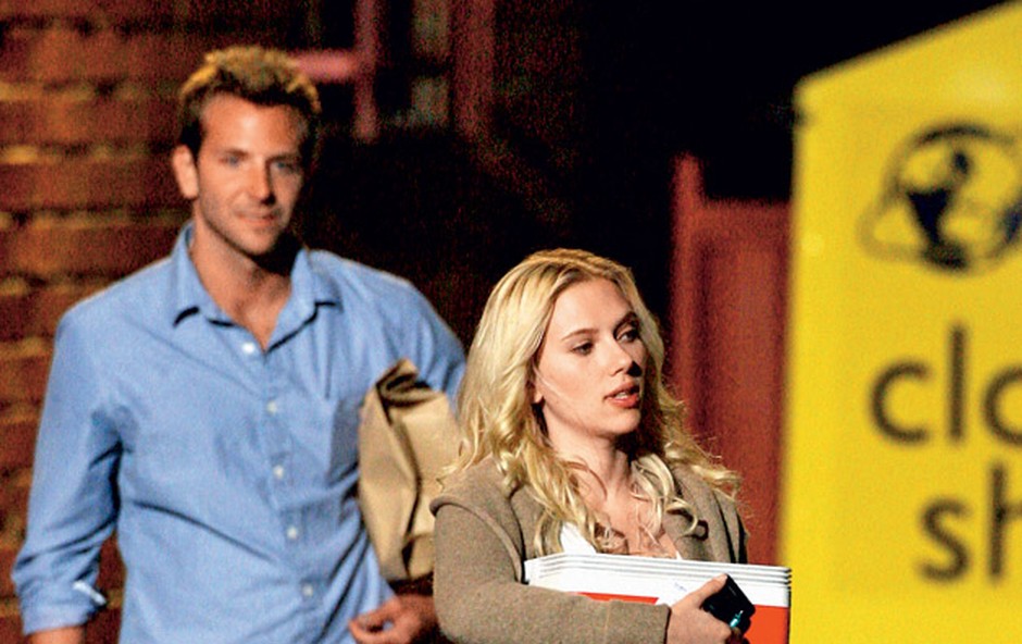 Bradley Cooper in Scarlett Johansson Na romantični večerji Tuji trači Govori.se
