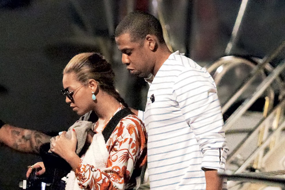 Beyoncé, Jay-Z in Blue Ivy
