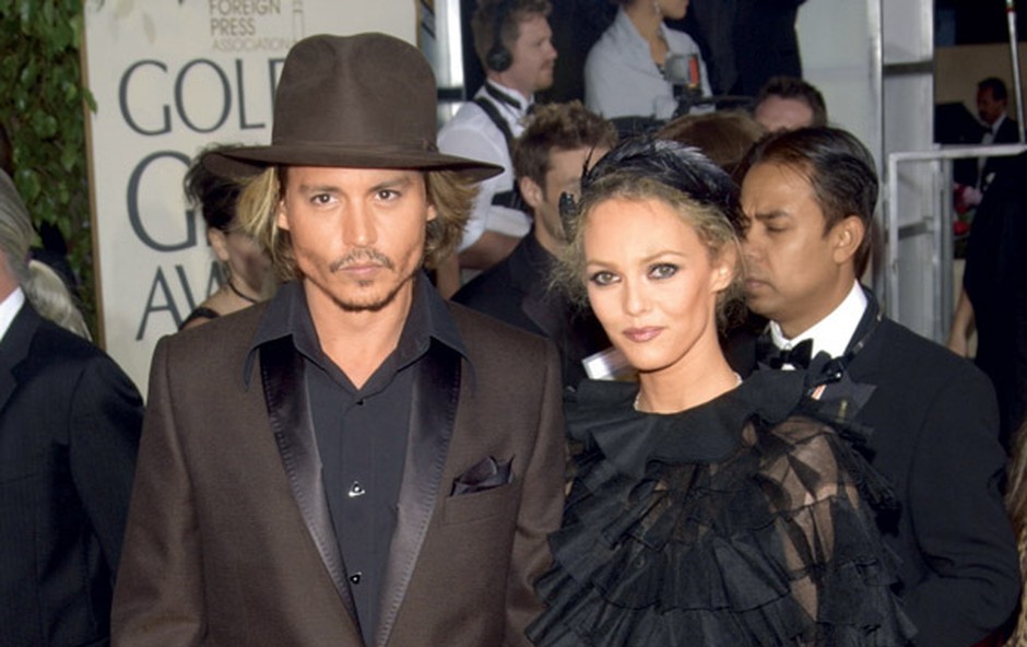 Johnny Depp in Vanessa Paradis (foto: Shutterstock)
