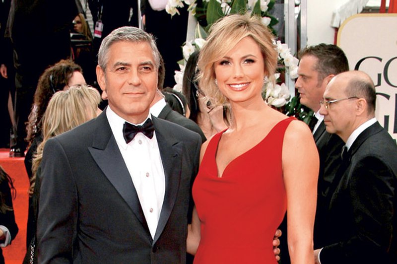 George Clooney in Stacy Keibler (foto: Profimedia.si)