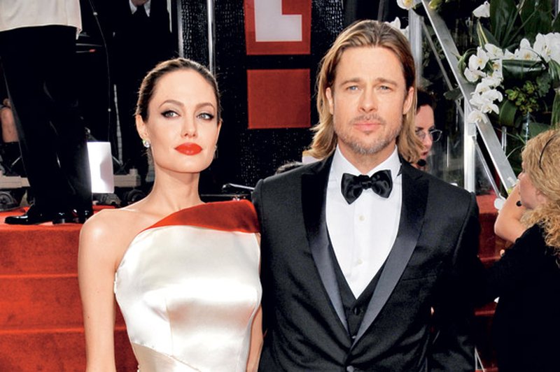 Angelina Jolie in Brad Pitt (foto: Shutterstock)