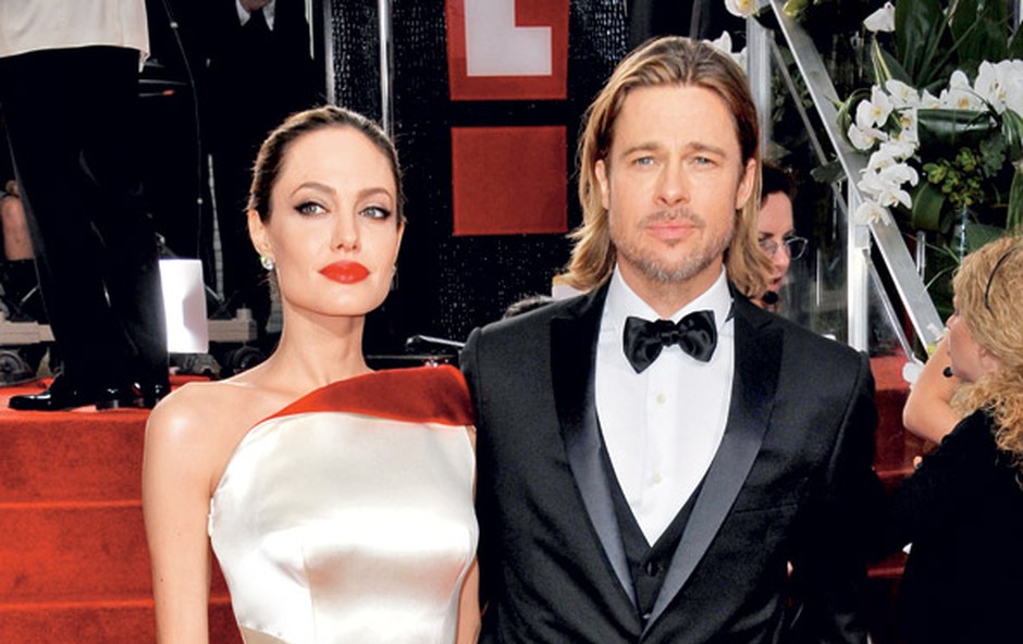 Angelina Jolie in Brad Pitt (foto: Shutterstock)