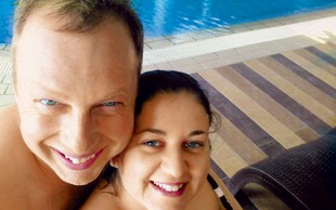 Erika in Damijan Smolak: Ekskluzivno s poročnega potovanja
