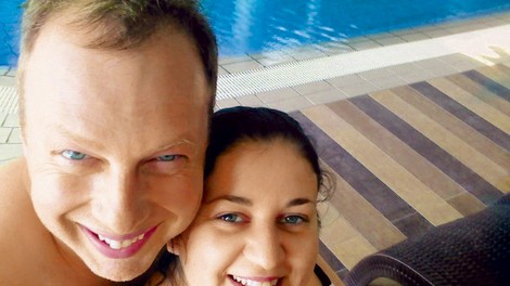 Erika in Damijan Smolak: Ekskluzivno s poročnega potovanja