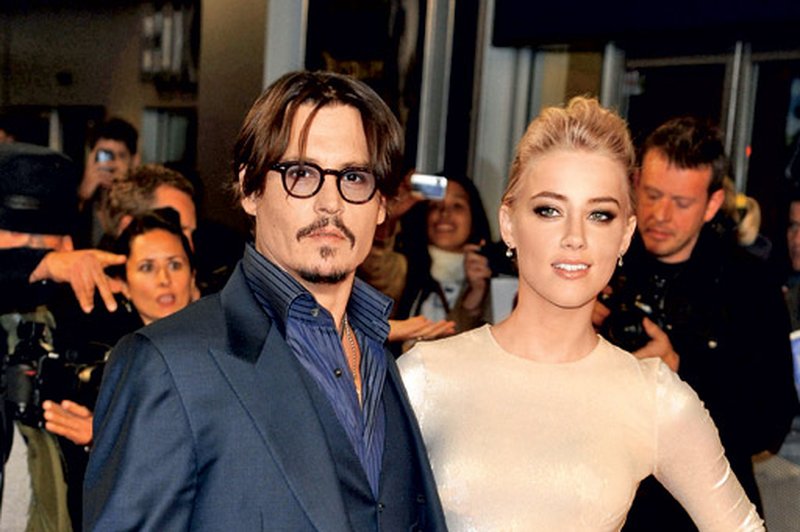 Johnny Depp in Amber Heard (foto: Shutterstock)