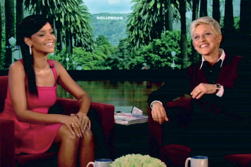 Pevka je kot gostja šova slavne voditeljice Ellen DeGeneres med drugim spregovorila tudi o želji, da bi imela družino.  (foto: Profimedia.si)
