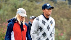 Tiger Woods in Elin Nordegren