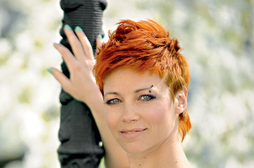 Nataša Zajc, kreativni vodja ličenja na prihajajočem Philips Fashion Weeku (foto: Primož Predalič)