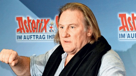 Igralec Gerard Depardieu praznuje 70 let