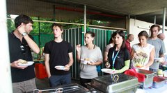 Andrej Jerman, Peter Prevc in Ana Kobal