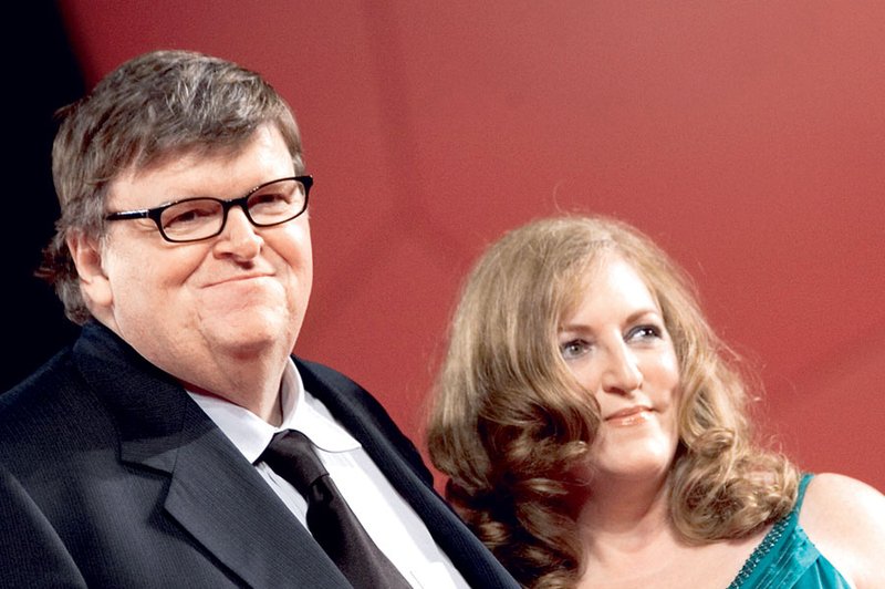 Michael Moore in Kathleen Glynn (foto: Profimedia)