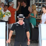 Sylvester Stallone z družino letuje v Monaku (foto: Profimedia)