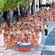 Vroča parada bikink v Portorožu