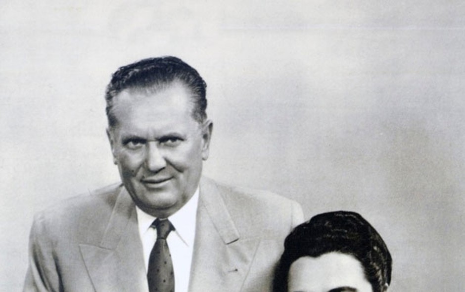 Tito s svojo Jovanko leta 1960 (foto: Profimedia)