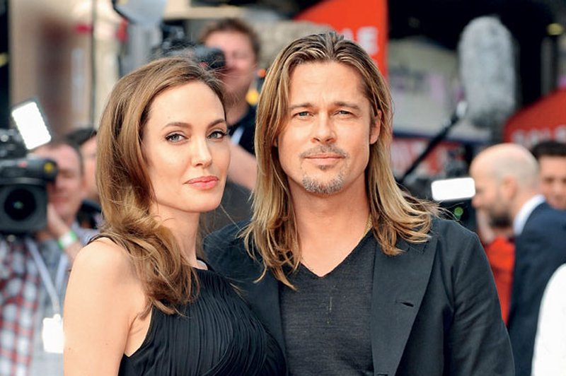Angelina Jolie in Brad Pitt (foto: Profimedia)